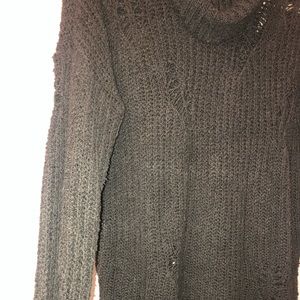 Express Sweaters - Distressed oversized sweater Express Sweaters - Distressed oversized sweater